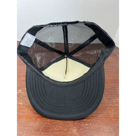 Vintage Philadelphia Flyers Black Mesh Snapback Hat X3 - Picture 3 of 4